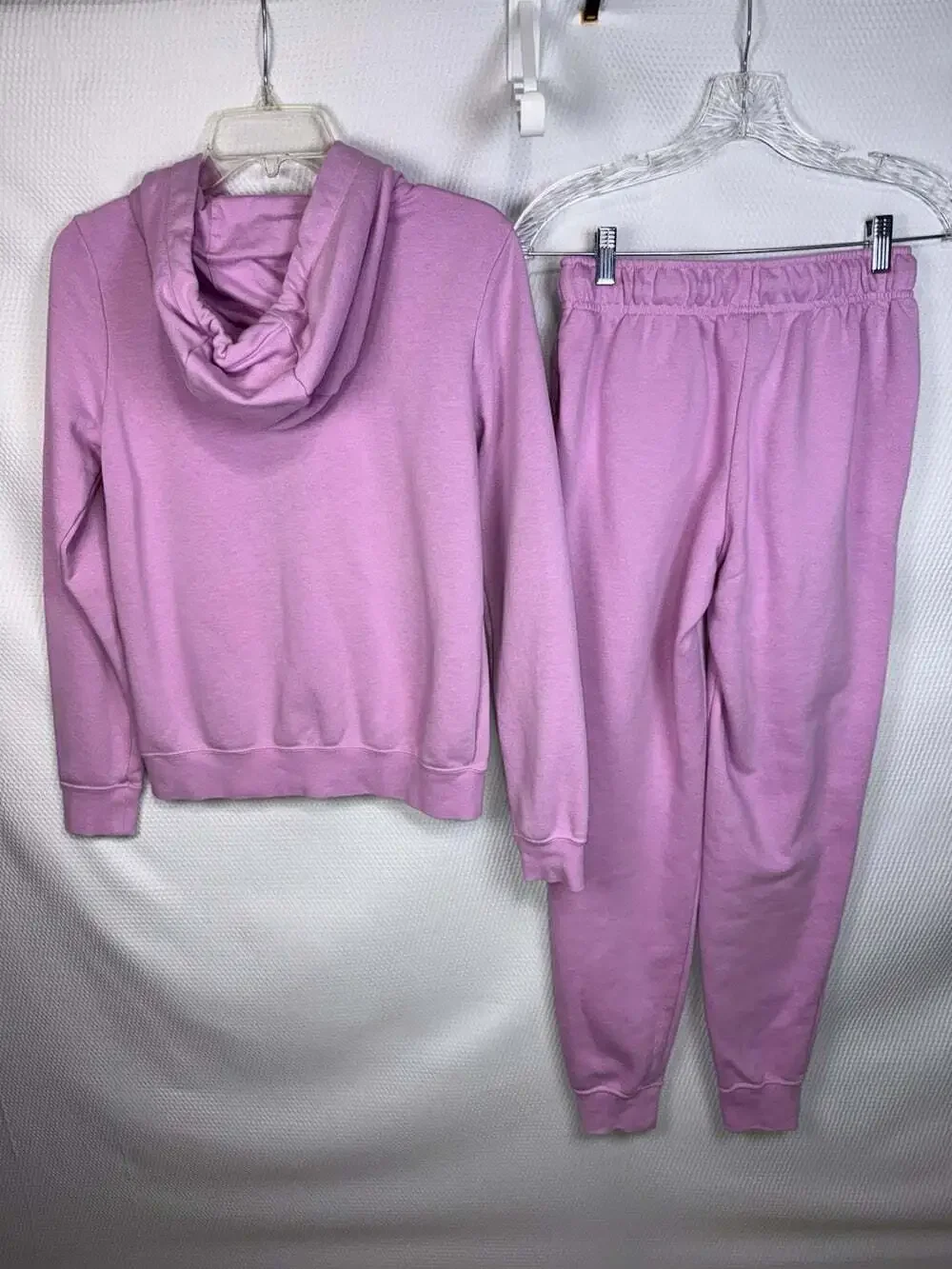 Nike Sportswear Club Fleece Hoodie & Pants Set Womens Size XS Sweatsuit Lilac